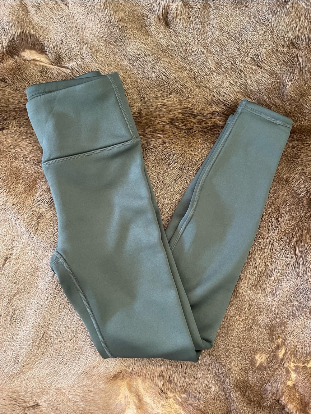 Thermal Kyodan Olive Active High-Rise Leggings